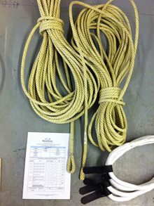 Lifting strops for toys and tenders