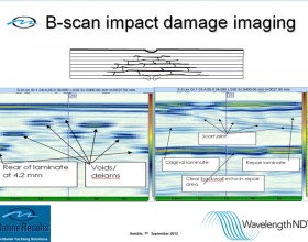 B-Scan impact damage